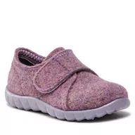 Buty dla dziewczynek - Kapcie Superfit 1-800296-8500 M Purplec - miniaturka - grafika 1