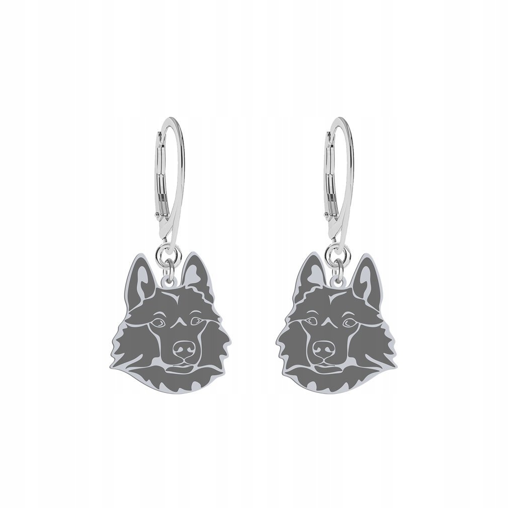 Kolczyki Srebrne Łajka Rosyjsko - Europejska 925 Prezent Biżuteria GRAWER