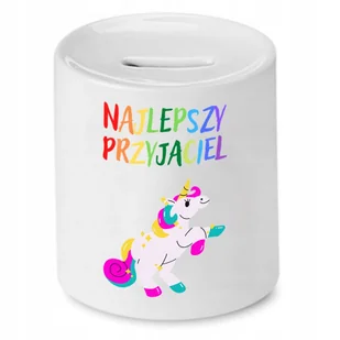 SKARBONKA DLA DZIECI NAJLEPSZY PRZYJACIEL PREZENT z Nadrukiem ze Zdjęciem - Skarbonki - miniaturka - grafika 1