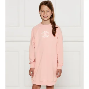 Tommy Hilfiger Sukienka - Sukienki i spódniczki dla dziewczynek - miniaturka - grafika 1