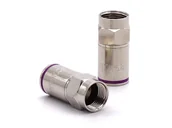 Inne akcesoria audio-wideo - Wtyk F 6,8 mm OPTICUM z uszczelką, samozaciskowy, WTY0022, 1szt. - miniaturka - grafika 1