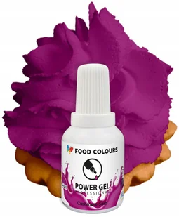 BARWNIK SPOŻYWCZY W ŻELU TORTU różowy fuksja 20 g - Dodatki do ciast w proszku - miniaturka - grafika 1