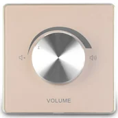 Amplitunery - Audioport Regulator głośności 10W/100V - ARG3 złote szkło one size - miniaturka - grafika 1