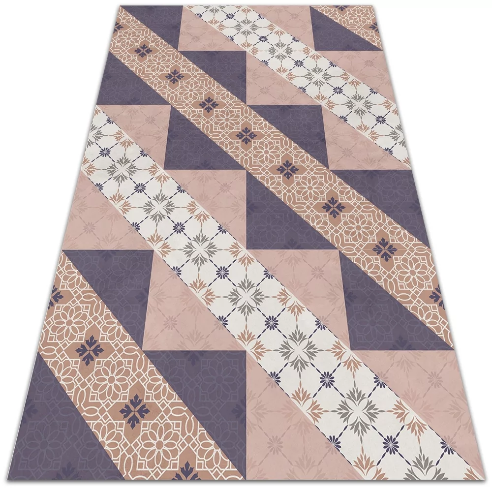 Modny dywan winylowy Modernistyczne paski 150x225 cm
