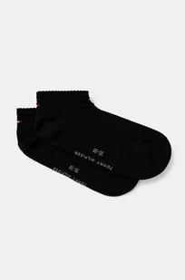Tommy Hilfiger skarpetki damskie kolor czarny 701228932 - Skarpetki damskie - miniaturka - grafika 1