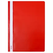 Teczki i skoroszyty - Biurfol SKOROSZYT A4 PP Kolor - Czerwony - miniaturka - grafika 1