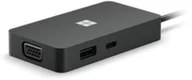 Huby USB - Srfc USB-C Travel Hub XZ/NL/FR/DE Black 161-00002 - miniaturka - grafika 1