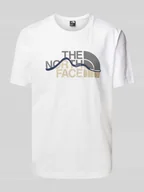 Koszulki męskie - T-shirt z nadrukiem z logo model ‘MOUNTAIN LINE’ - miniaturka - grafika 1