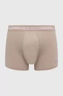 Majtki męskie - Emporio Armani Underwear bokserki męskie kolor beżowy - miniaturka - grafika 1