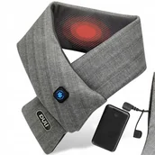 Apaszki i szaliki damskie - SZALIK ELEKTRYCZNY NA SZYJĘ ZIMĘ OGRZEWANY GRZEWCZY 3000mAh USB JAKOŚĆ - miniaturka - grafika 1