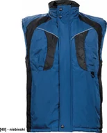 Odzież robocza - CERVA NYALA kamizelka ocieplana wodoodporna - niebieski XL - miniaturka - grafika 1