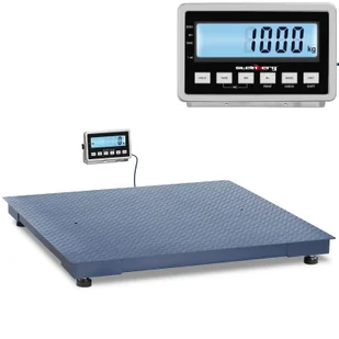Waga platformowa magazynowa LCD 120 x 120 cm 1000 kg / 0.2 kg - Wagi specjalistyczne - miniaturka - grafika 1