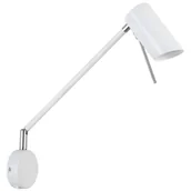 Lampy ścienne - Biały kinkiet obrotowy z regulacją - Z051 G3-E90 - miniaturka - grafika 1