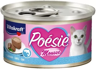 Vitakraft POESIE MUS ŁOSOŚ 85g karma d/kota - Mokra karma dla kotów - miniaturka - grafika 1