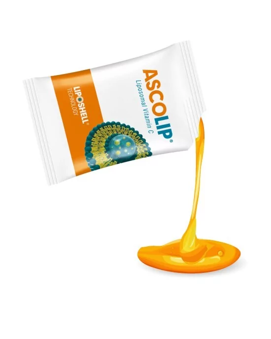 LIPID SYSTEMS SP. Z.O.O. LIPID SYSTEMS SP Z.O.O Ascolip Liposomalna witamina C 1000 mg o smaku cytryny i pomarańczy 3 x 30 saszetek
