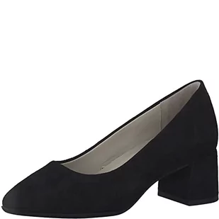 Tamaris Comfort Damskie czółenka 8-82300-20-5, czarne zamsz, 38 EU, czarny zamsz, 38 EU Weit - Czółenka - miniaturka - grafika 1