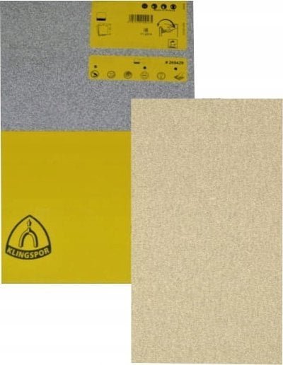 Klingspor K. SANDING PAPER SHEET 70mm x 125mm P320 /100 pcs.