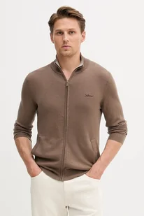 Guess kardigan z domieszką wełny DARRELL męski kolor brązowy M5YR28 Z0122 - Swetry męskie - miniaturka - grafika 1
