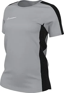 Nike Krótki rękaw Soccer Top W Nk Df Acd23 Top Ss, wilk szary/czarny/biały, DR1338-012, XL - Koszulki i topy damskie - miniaturka - grafika 1
