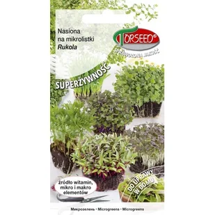 TORSEED NASIONA NA MIKROLISTKI RUKOLA JEDNOROCZNA 1 G - Nasiona i cebule - miniaturka - grafika 1