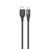 Kable USB - Kabel do szybkiego ładowania 120W 1m USB - USB-C Dudao L22T - szary - miniaturka - grafika 1