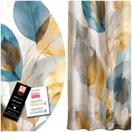 Zasłony - ZASŁONA GOTOWA NA ŻABKI ZASŁONY NA TAŚMIE 140x250 SKRÓCENIE W PREZENCIE! SOOVI - miniaturka - grafika 1