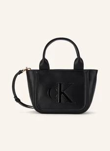 Calvin Klein Torba Na Ramię schwarz - Torebki damskie - miniaturka - grafika 1