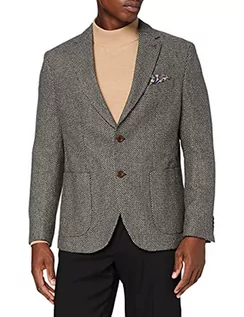 Kurtki męskie - Pierre Cardin Smart Casual Sakko Michel3 Voyage Travelsakko Męska kurtka garniturowa, Beżowy (Macadamia 7820), 58 (Producent rozmiar:56), Beżowy (Macadamia 7820), 56 - grafika 1