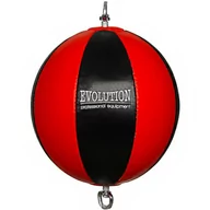 Gruszki treningowe - Evolution, Gruszka bokserska, refleksówka, TG-240, czerwono-czarny, 34x77 cm - miniaturka - grafika 1