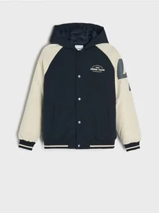 Sinsay - Kurtka z kapturem - granatowy - Kurtki i płaszcze dla dziewczynek - miniaturka - grafika 1