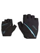 Rękawiczki - Ziener Damskie rękawiczki rowerowe Carda do jazdy na rowerze górskim, krótkie palce, oddychające, amortyzujące, akwamaryna, 6,5 - miniaturka - grafika 1