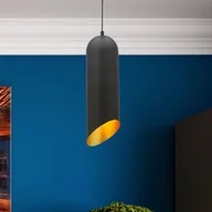 Lampy sufitowe - Lampa wisząca Kerina ROYALTECH, możliwość ściemniania, czarny, salon / jadalnia, metal, nowoczesny - miniaturka - grafika 1