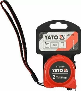 Yato MIARA ZWIJANA 2m x 16mm YT-71150 YT-71150 - Poziomice, łaty, miary - miniaturka - grafika 1