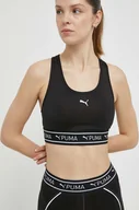 Bielizna sportowa damska - Puma biustonosz sportowy 4Keeps kolor czarny 525319 - miniaturka - grafika 1