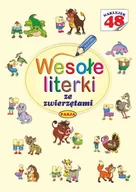 Książki edukacyjne - Wesołe literki ze zwierzętami - Mariola Budek - miniaturka - grafika 1