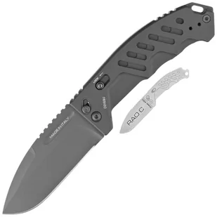 Nóż składany Extrema Ratio RAO C Black Aluminium, Black N690 (04.1000.0176/BLK/BLK) - Noże - miniaturka - grafika 1
