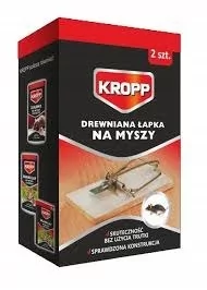 Kropp -Myszołapka Drewniania 2Szt - Preparaty na chwasty i szkodniki - miniaturka - grafika 1
