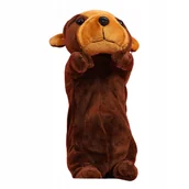 Piórniki - PIÓRNIK SZKOLNY PIESEK PLUSZOWY MASKOTKA DLA DZIEWCZYNKI SHAPI - miniaturka - grafika 1