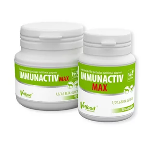 Vetfood Immunactiv MAX 90 kaps. - Suplementy i witaminy dla psów - miniaturka - grafika 1