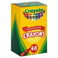 Kredki, ołówki, pastele i pisaki - Kredki woskowe 48 kolorów Crayola - miniaturka - grafika 1