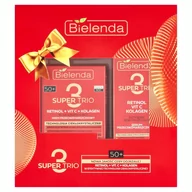 Serum do twarzy - Bielenda Super Trio 50+ (Krem do twarzy 50ml + Serum na noc 30ml) - miniaturka - grafika 1