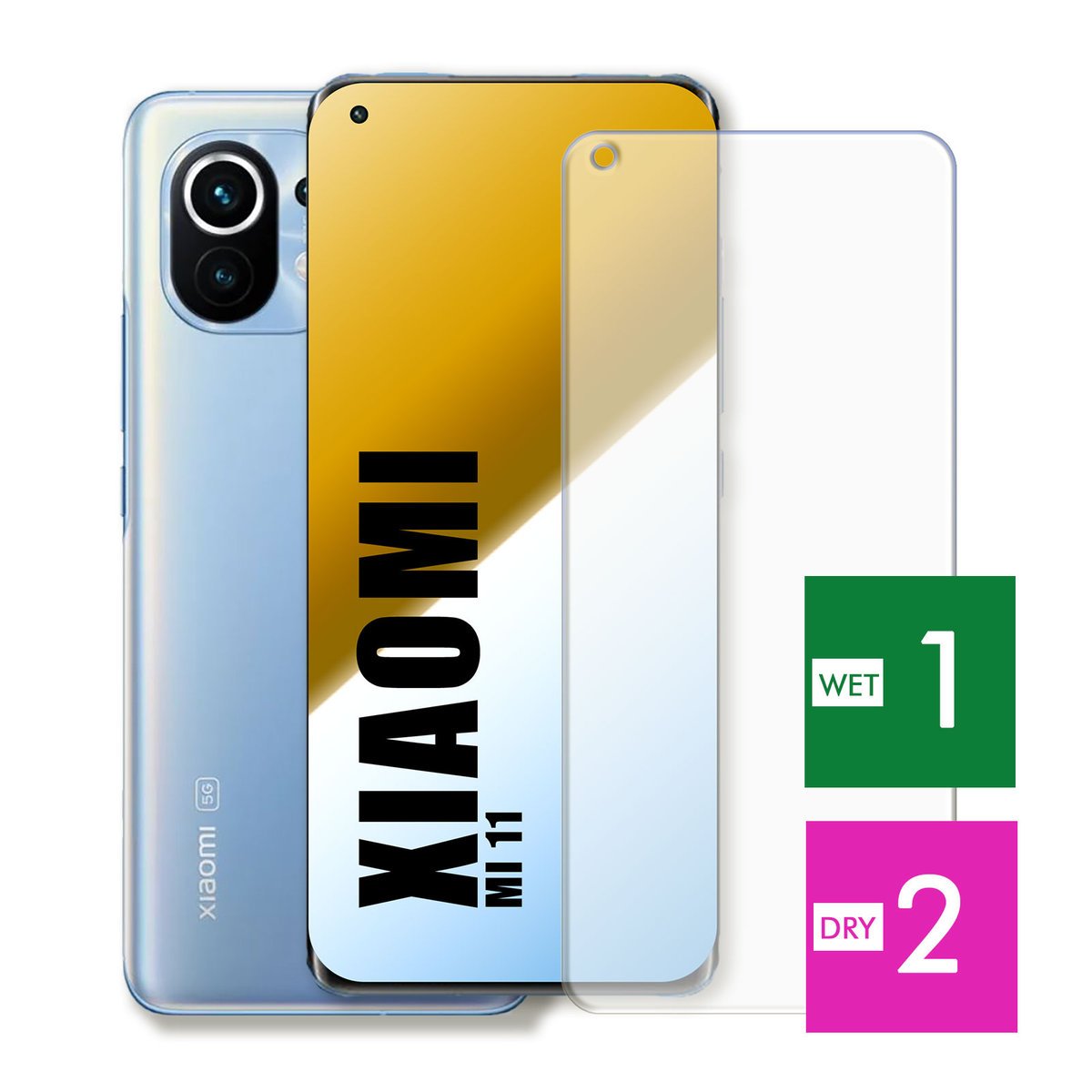 WZMOCNIONE SZKŁO DO XIAOMI MI 11 SZYBKA HARTOWANE 9H JAKOŚĆ