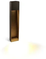 Lampy ogrodowe - Marset - Lab B60 Słupek Oświetleniowy Graphite Grey/Brown Marset - miniaturka - grafika 1