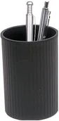 Długopisy - Helit H6390795 - pojemnik na długopisy "the tube line", czarny - miniaturka - grafika 1