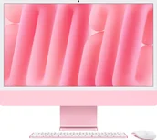 Zestawy komputerowe - Komputer Apple 24inch iMac with Retina 4.5K display Apple M4 chip with 8core CPU and 8core GPU 16GB 256GB SSD Pink MWUG3D/A - miniaturka - grafika 1