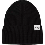 Czapki dla dzieci - CALVIN KLEIN JEANS Czapka MONOGRAM RIB - miniaturka - grafika 1