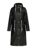 Kurtki i kamizelki sportowe damskie - Schmuddelwedda Płaszcz przeciwdeszczowy w kolorze czarnym - miniaturka - grafika 1