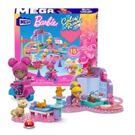 Klocki - Mega Barbie Klocki Mega Bloks Color Reveal Trening I Pielęgnacja Zwierząt 5+ - miniaturka - grafika 1