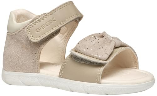 Geox B Sandal Alul Girl B, dziewczynki 0-24, Beżowy, 24 EU
