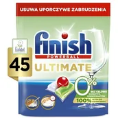 Akcesoria i części do zmywarek - Kapsułki do zmywarki FINISH Ultimate 0% - 45 szt. - miniaturka - grafika 1